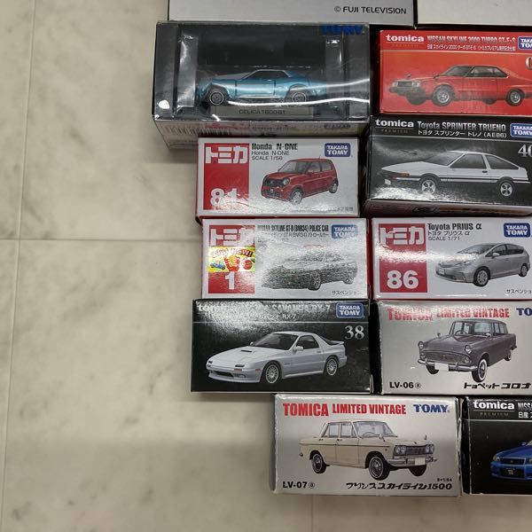 1円〜 訳あり トミカプレミアム シルエイティ RPS13改 トヨタ プリウス α 他 トミカプレミアム 訳あり シルエイティ