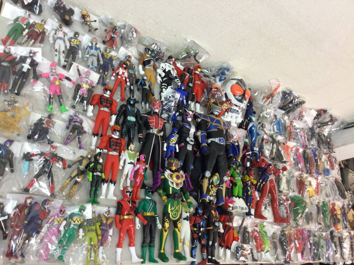 ☆ ソフビ フィギュア まとめ 特撮 戦隊 仮面ライダー 他 セット
