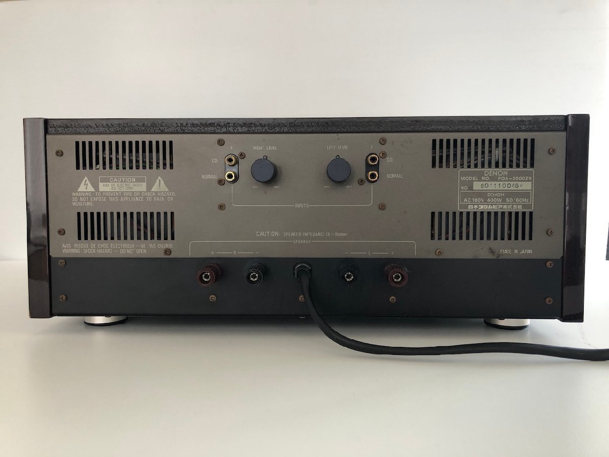 DENON POA-3000 パワーアンプ POA-3000メーカー直営 デノン