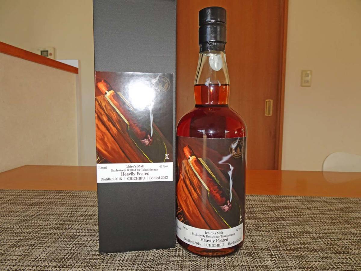 ウイスキー Ichiro's Malt Heavily Peated Cigar Label Ichiro's Malt Heavily Peated Cigar Label