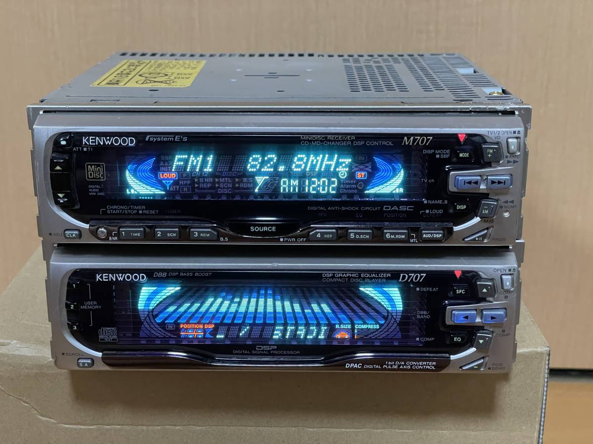 完動品】ケンウッド f-CD77 1DIN CDデッキ