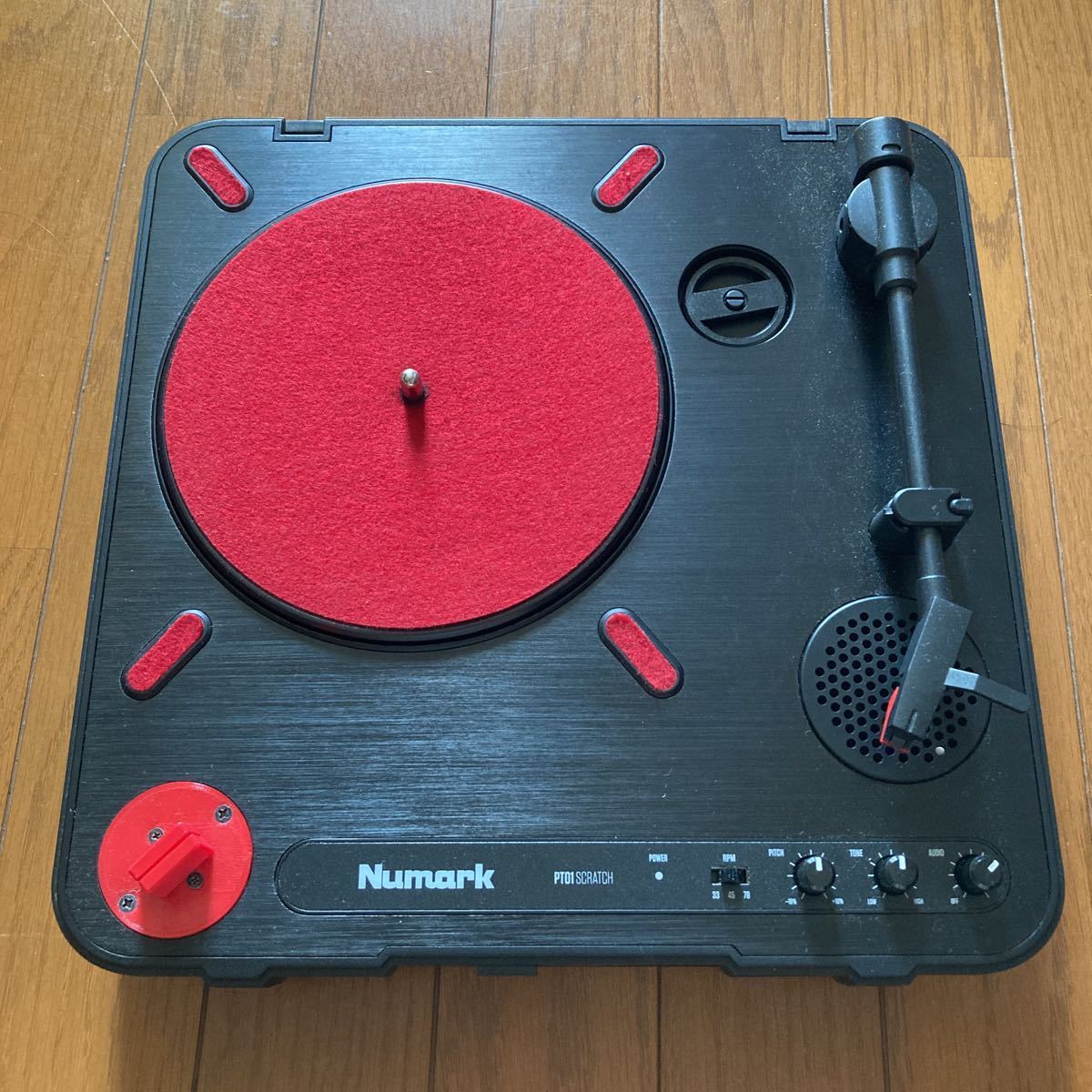PT01 Numark SCRATCH Scratch ポータブルターンテーブル ターン
