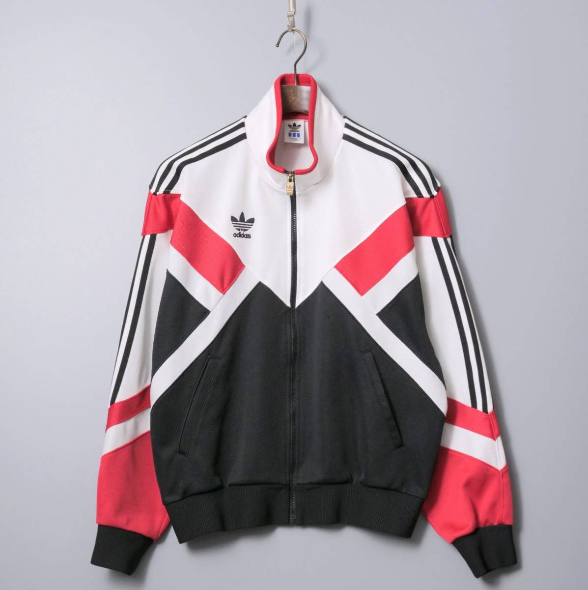 90s 万国旗タグ adidas アディダス ジャージ ファイヤーバード 白