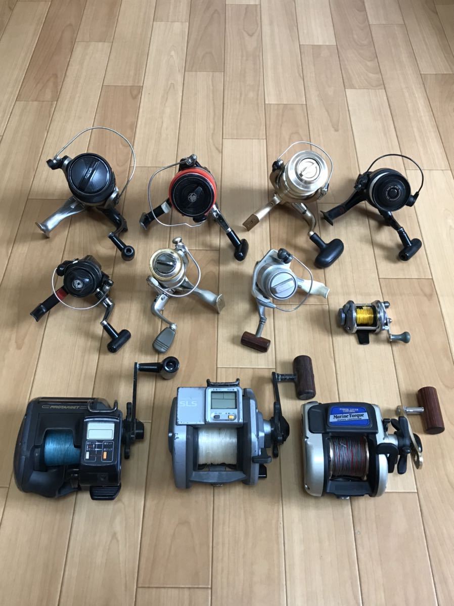 ダイワ、シマノ、RYOBI 、SILSTAR等 ベイトリール スピニングリール 11