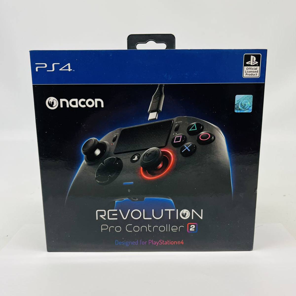 ☆1円〜☆ nacon PS4 Revolution Pro Controller 2 本体 箱付き ナコン プレステ4 レボリューションプロコントローラー2 PlayStation 4