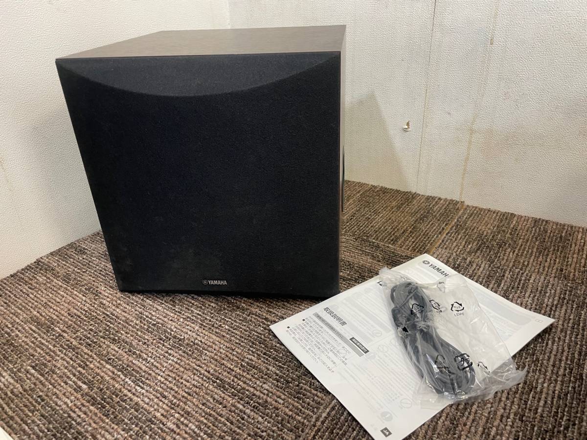 NS-SW050 サブウーファー YAMAHA ヤマハ - ブラック公式WEB 美品YAMAHA