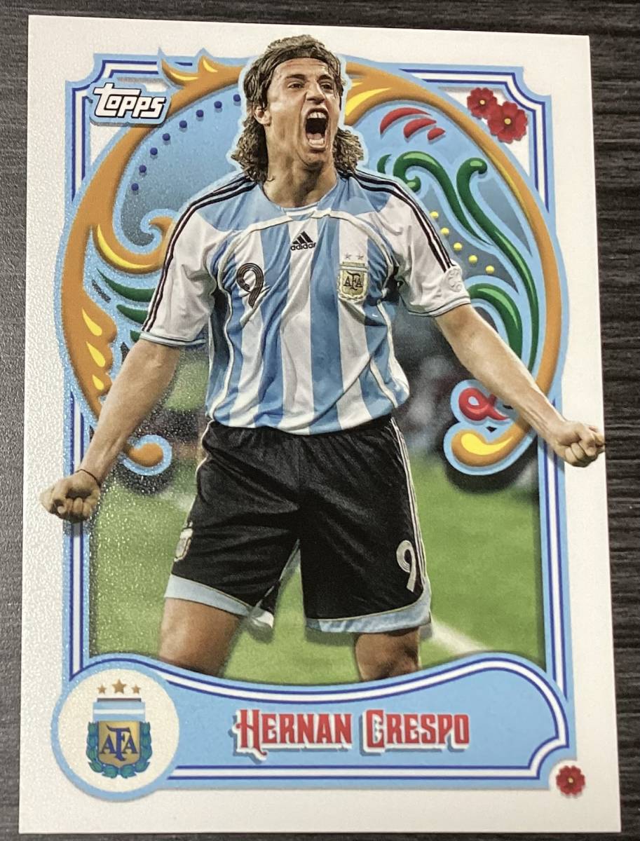 42 Hernan Crespo】2023 Topps Topps Argentina Fileteado エルナン