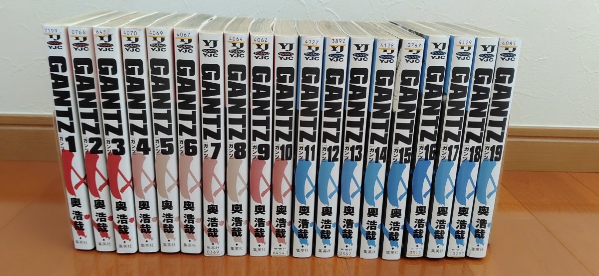 GANTZ ガンツ 全巻 美品 帯付き 初版 GANTZ ガンツ 全巻 全巻セット