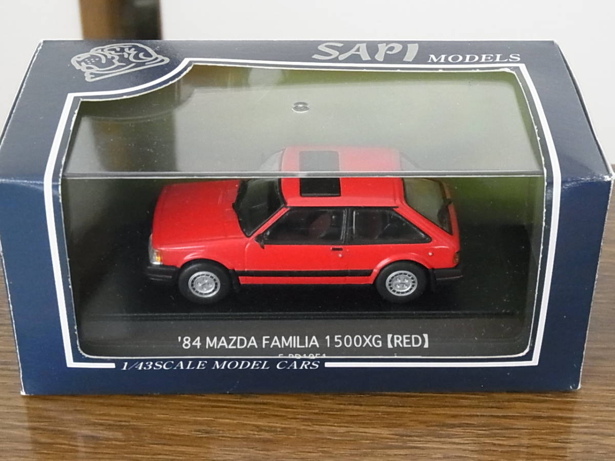 1/43 マツダ 赤いファミリア マツダ 1⁄43 ファミリア 1\u204443 日本名 