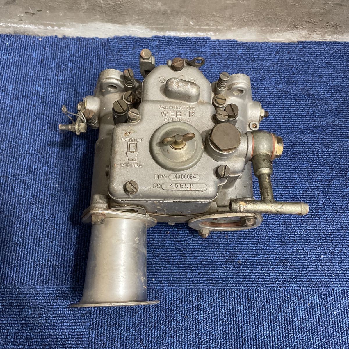 WEBER ウェーバー キャブレター 40DCOE4 当時物 旧車 45698 キャブ