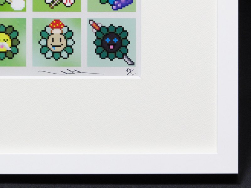 GINZA絵画館】村上 隆 「108つ煩悩MURAKAMI.FLOWERS」限定300・直筆
