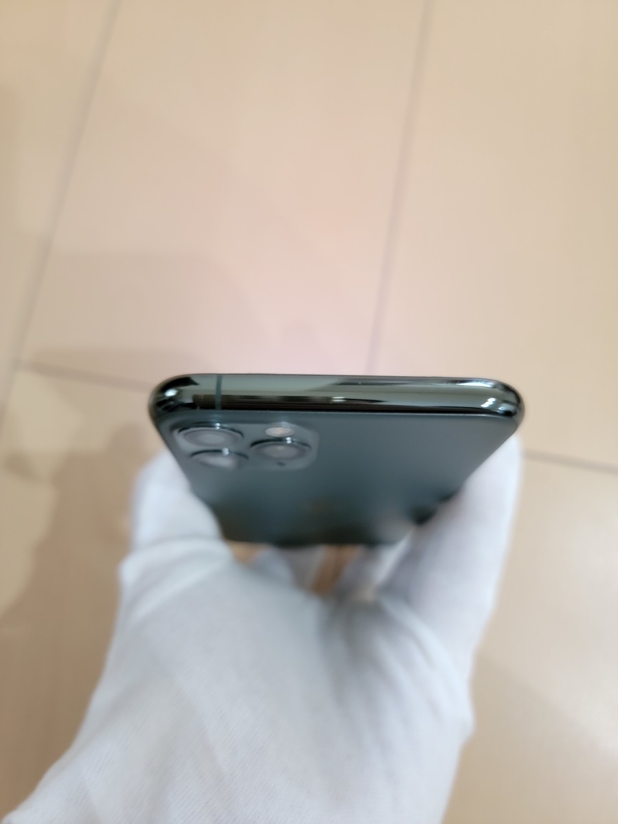 ジャンク iPhone11 pro 256GB ミッドナイトグリーン SIMフリー 【公式