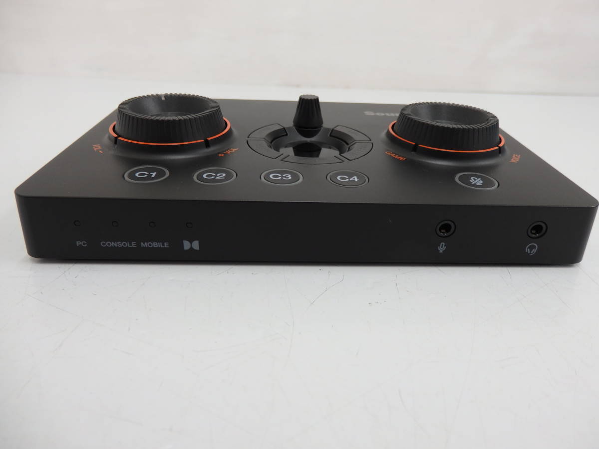 kd44) CREATIVE ゲーミング Sound BLASTER Super X-Fi 搭載 アンプ GC7