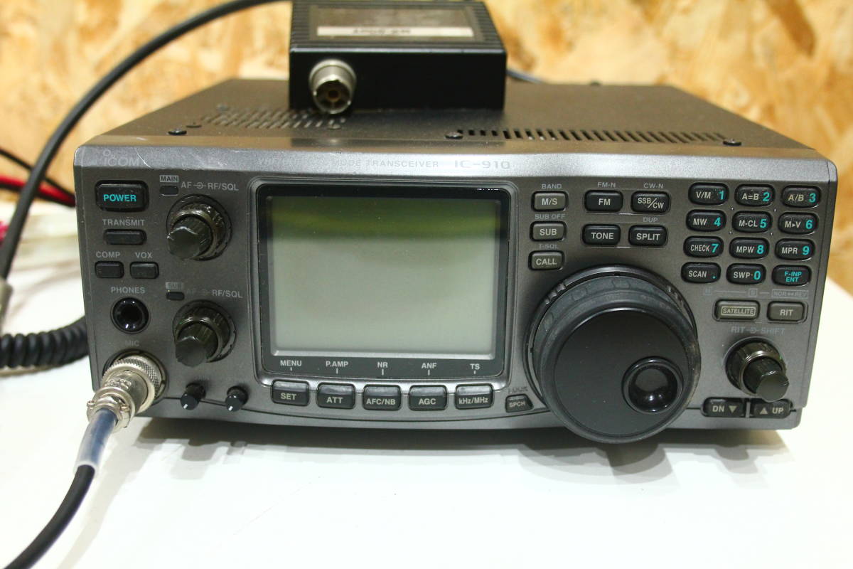 TG09187 iCOM IC-910 トランシーバー 無線機 動作未確認 現状品 IC-910