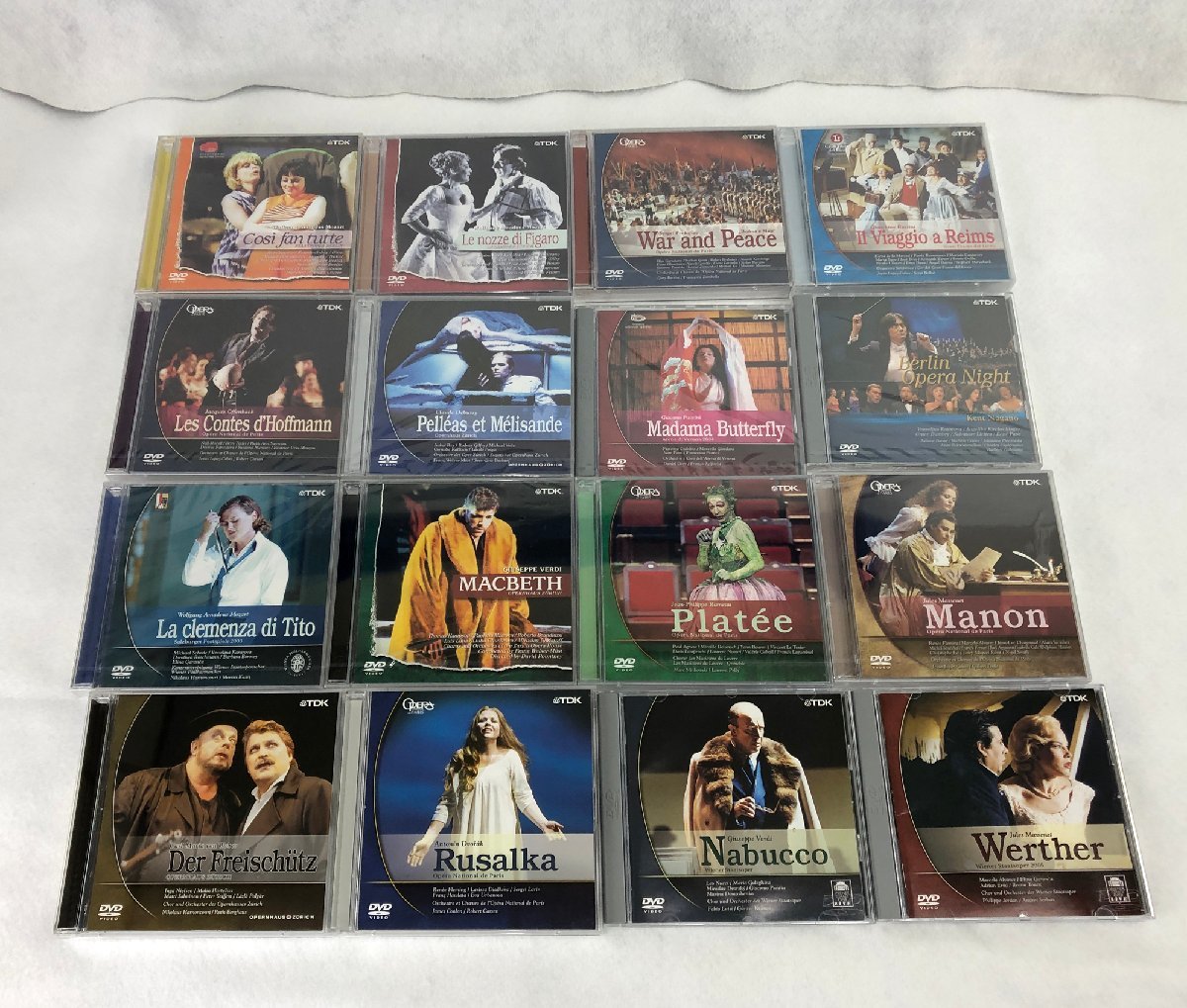 オペラ 2026年最新Yahoo!オークション dvd セットの中古品 Yahoo 