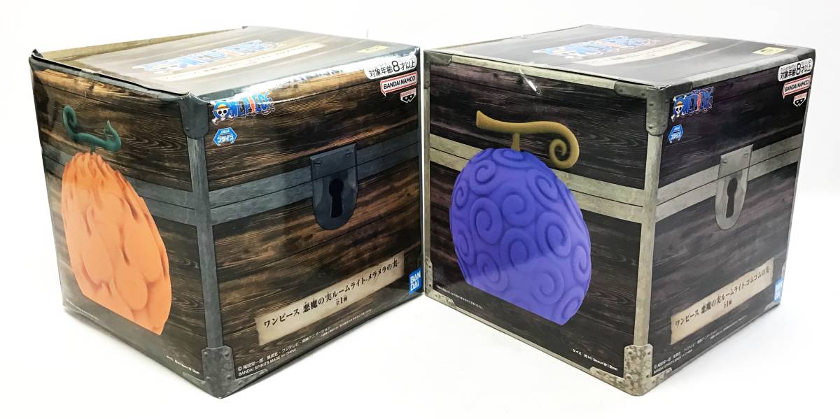 新品未開封品 2点セット ワンピース 悪魔の実 ルームライト ゴムゴムの 