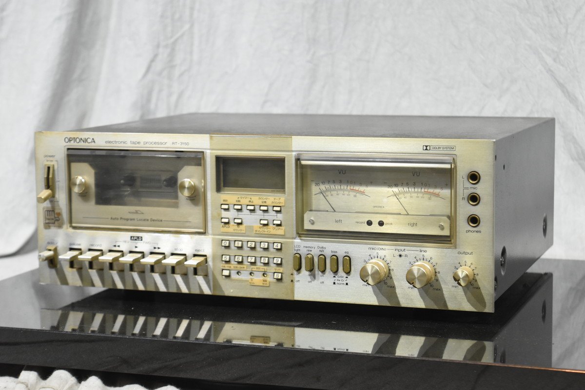 OPTONICA ステレオ カセットデッキ オプトニカ RT-3150 シャープ
