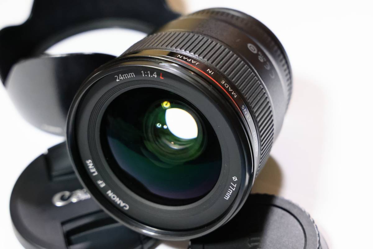 中古美品 Canon キヤノン EF24mm F1.4L II USM 名玉！ USM F1.4L II