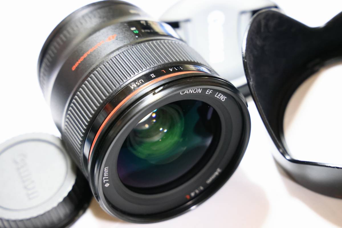 中古美品 Canon キヤノン EF24mm F1.4L II USM 名玉！ USM F1.4L II