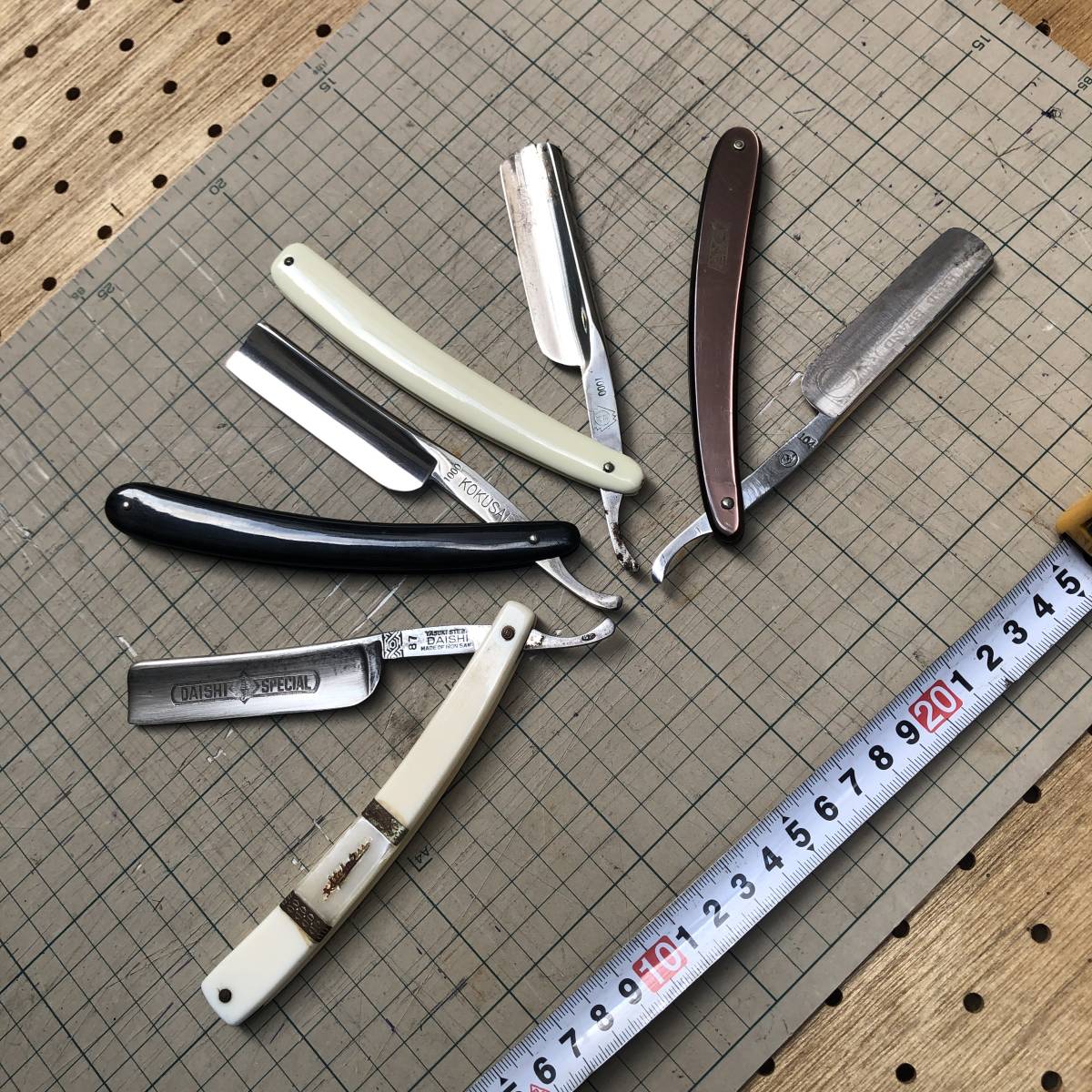 希少】FILARMONICA razor 西洋レザー 14号 13号2本セット