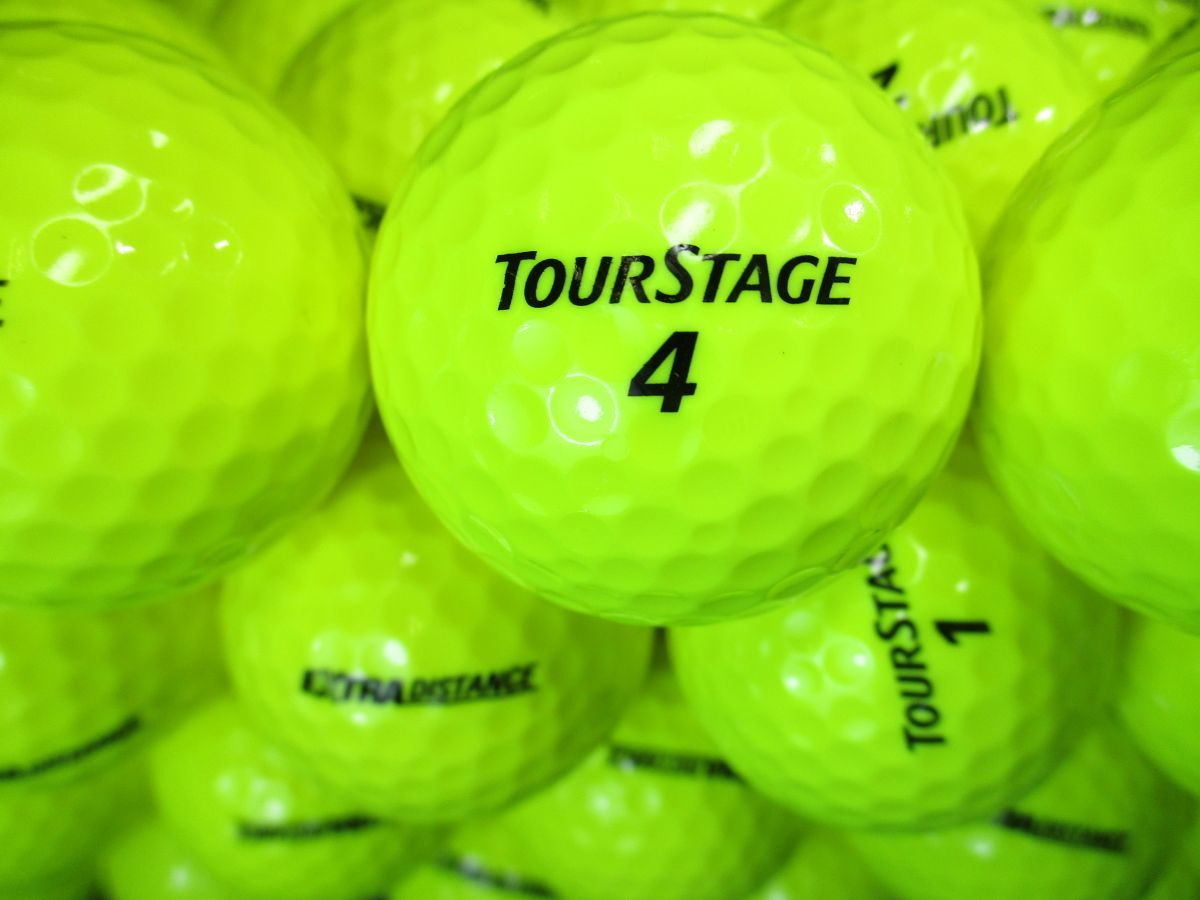 7338【特A級】ツアーステージ TOURSTAGE EXTRA DISTANCE ★イエロー★ 50個