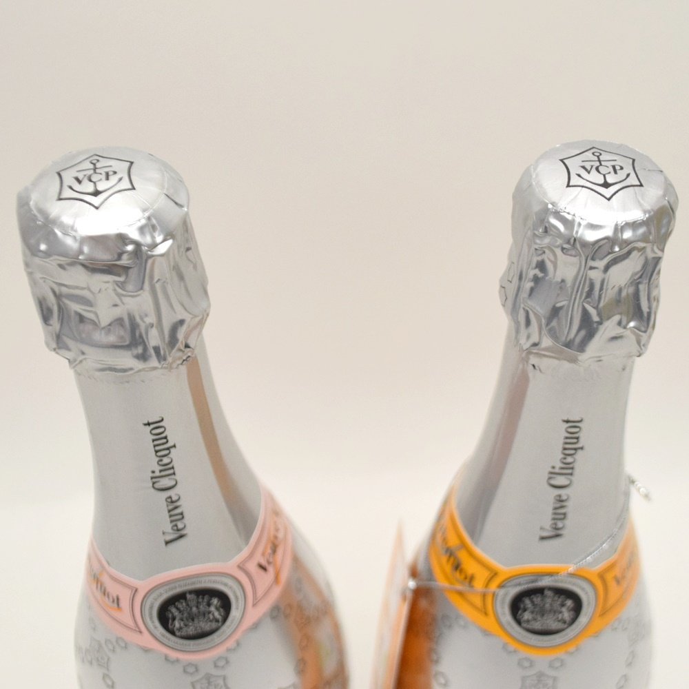 2本セット 未開栓 ヴーヴクリコ リッチ/リッチロゼ 750ml 12