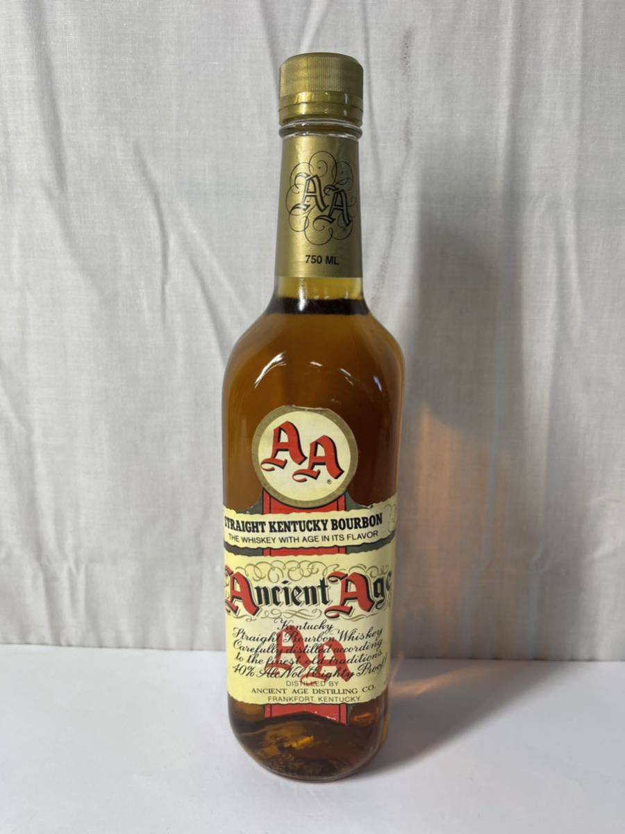 Ancient Age AA 旧ボトルラベル ケンタッキーバーボン終売品 未開栓 AA
