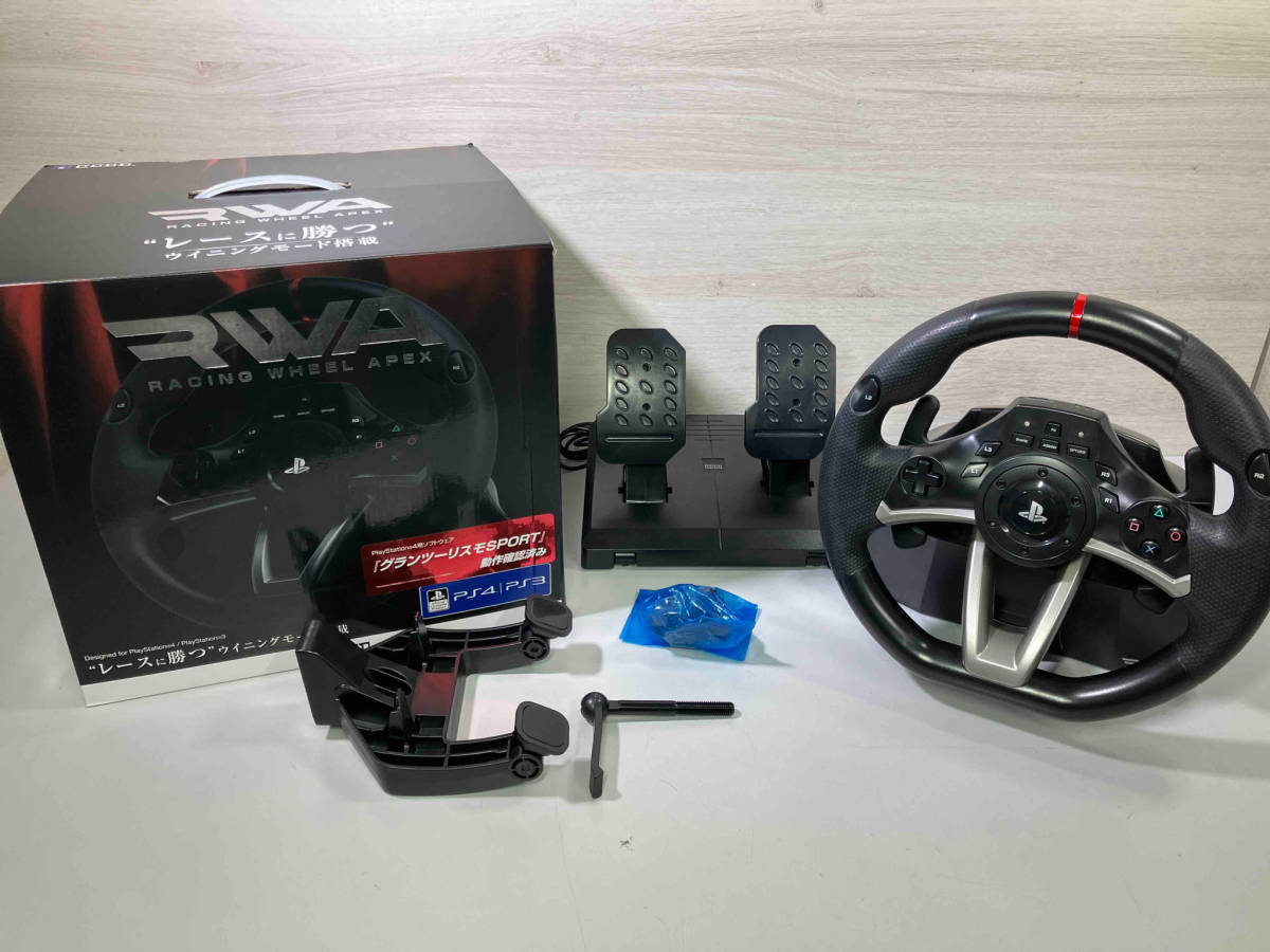 Racing Wheel Apex for PS4 PS3 PC Racing Wheel for Xbox Black 5,