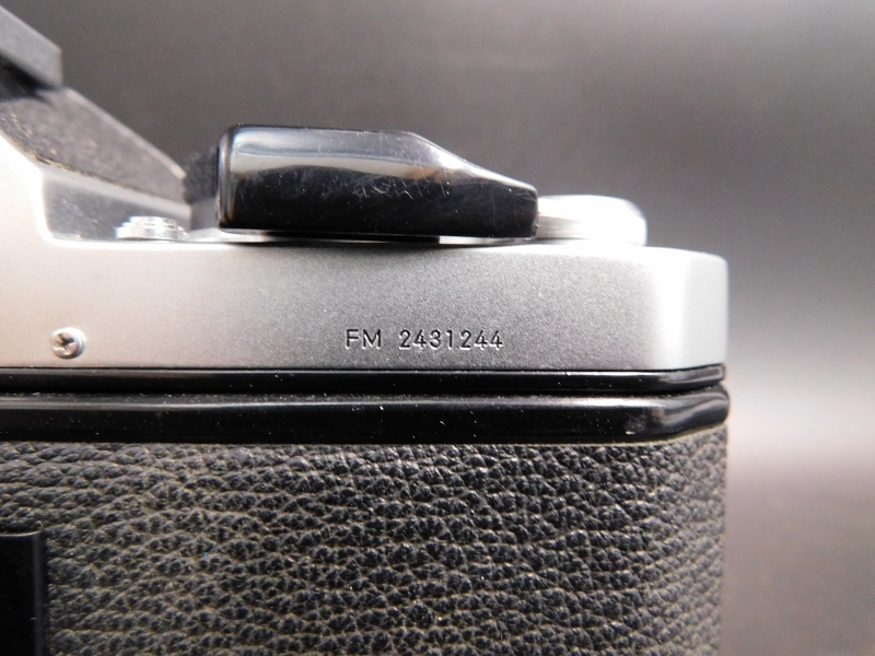 FM Nikon シルバー 一眼レフカメラ 0 f1.4 Nikon FM 本体 シルバー