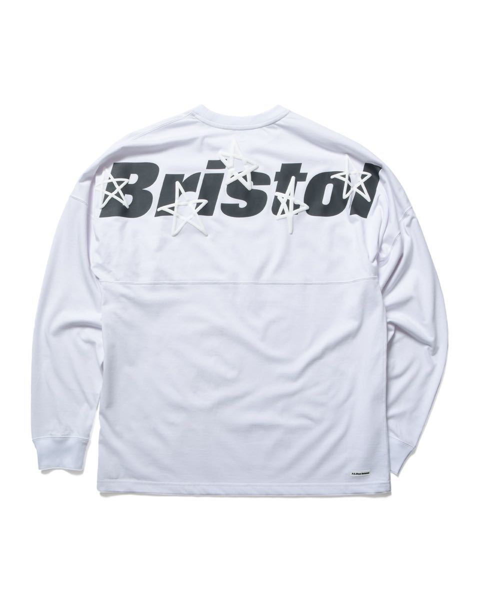 ☆送料無料 S FCRB Bristol STAR BIG LOGO L⁄S TEAM BAGGY TEE T