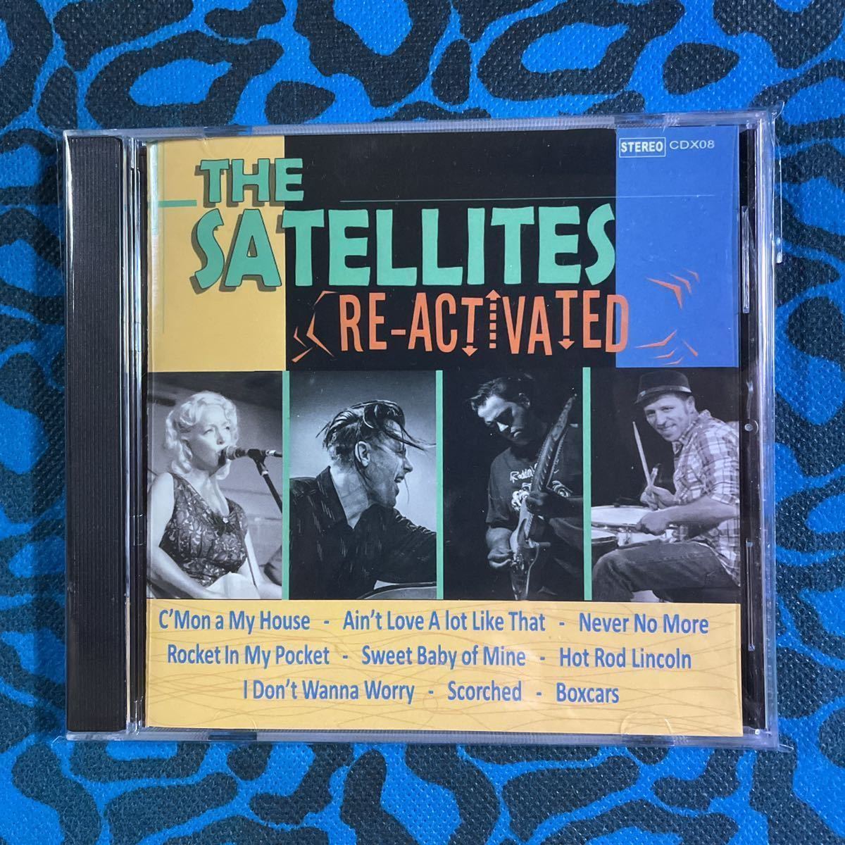 THE SATELLITES アルバムRE-ACTIVATED新品ネオロカビリーロカビリー