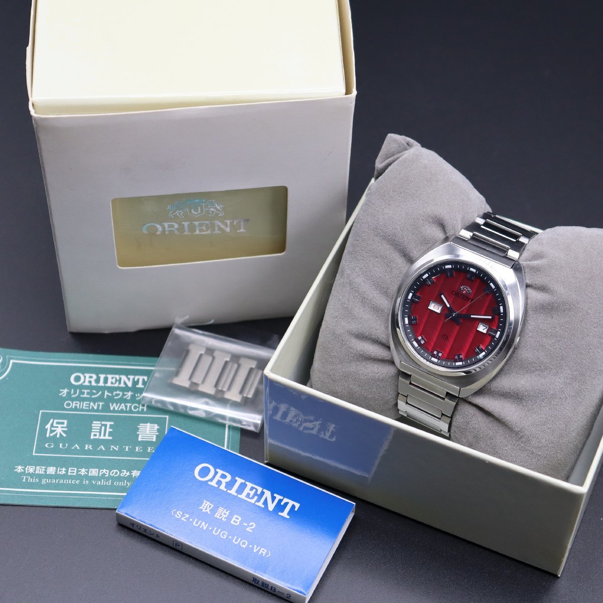 ORIENT オリエント CA - UG1U-C0-B 美品ORIENレトロフューチャー 
