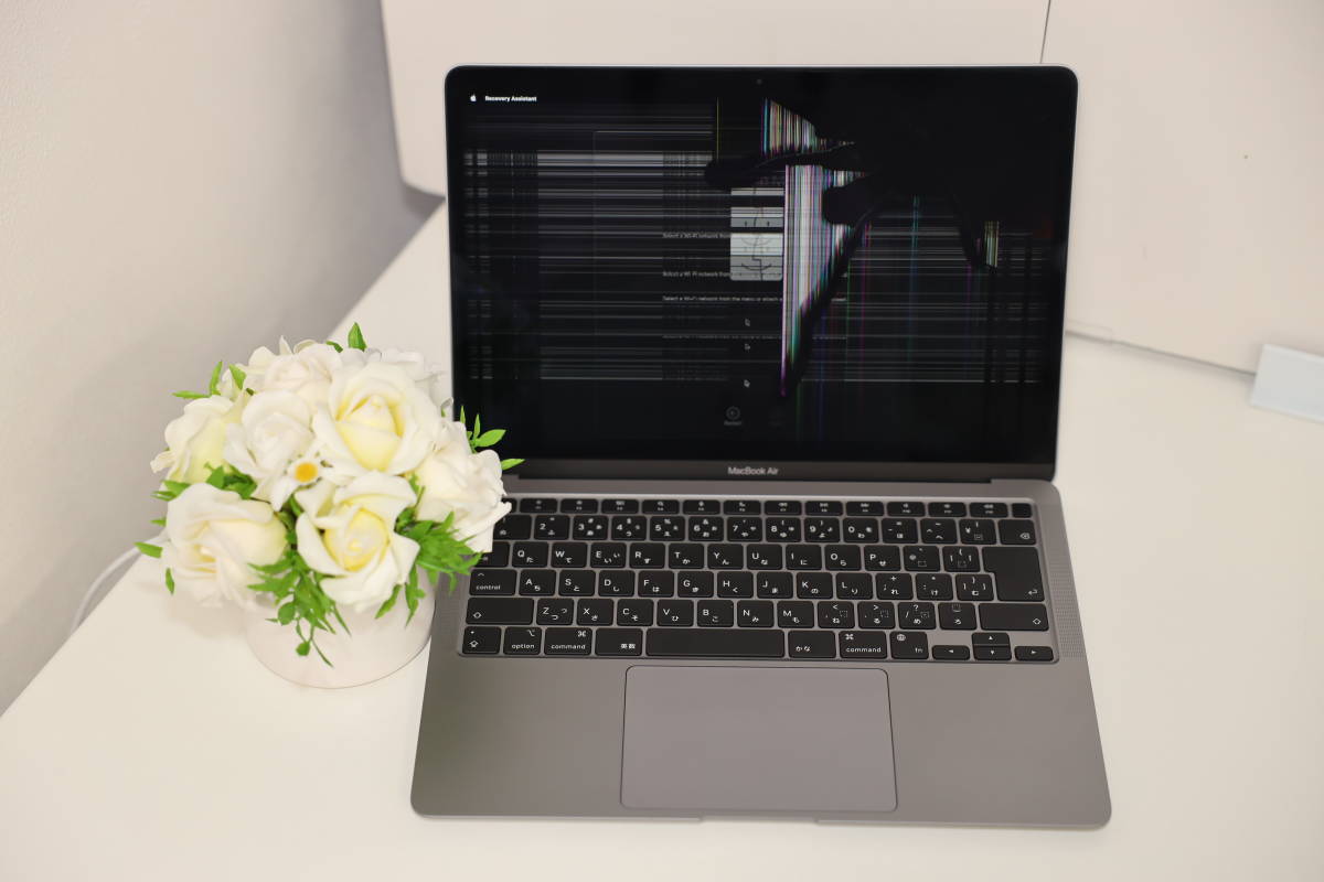 ☆1円スタート☆ジャンク MacBook Air M1 2020 13インチ メモリ8GB 
