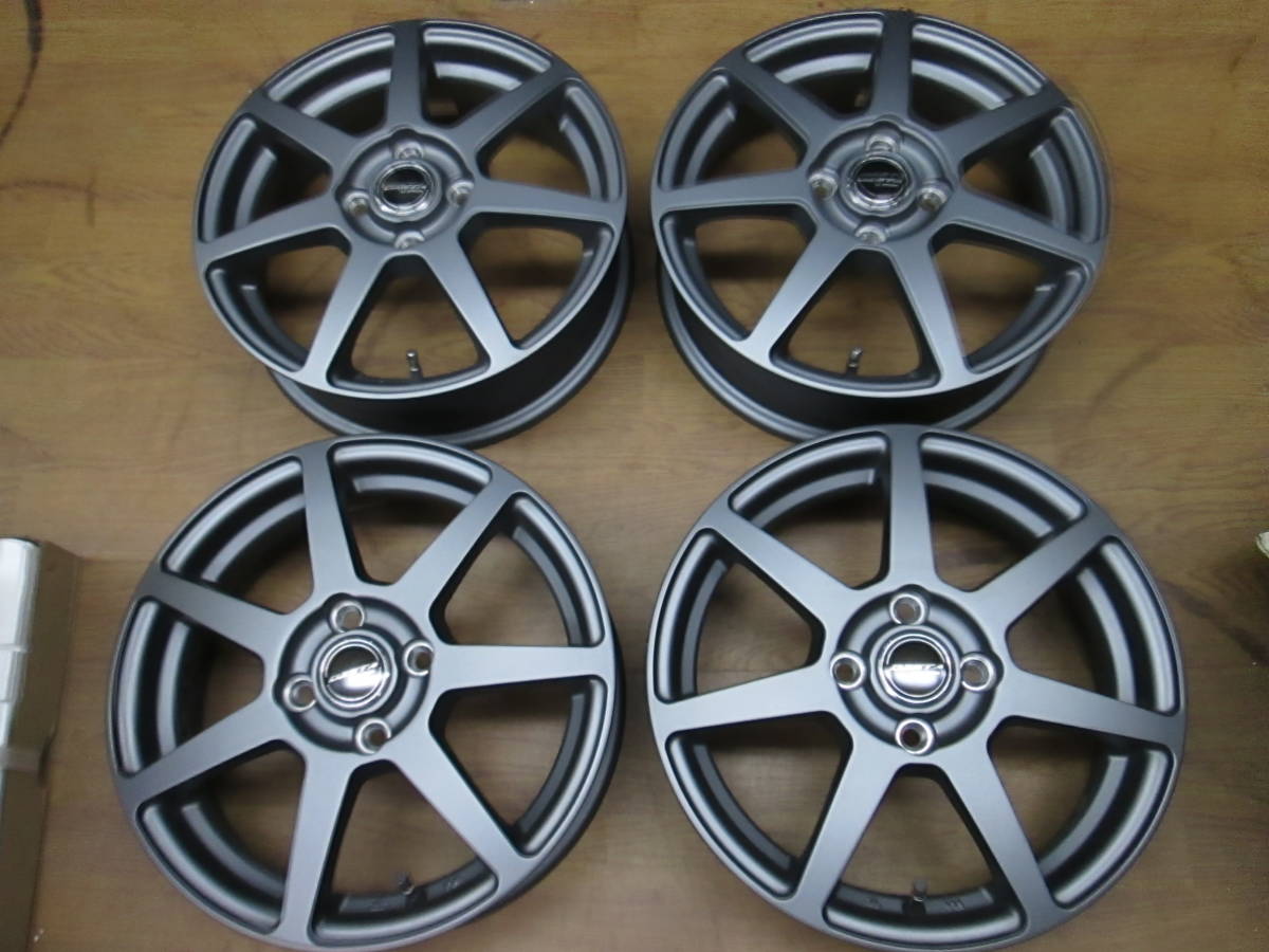 軽量！ ラ ストラーダ カーボングラファイト 1545 インセット45 100 4H 傷なし美品！