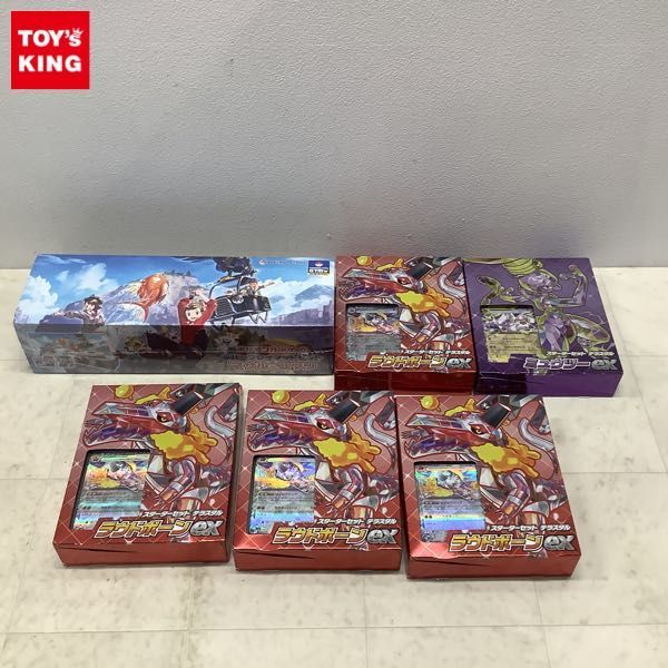 1円〜 未開封 ポケモンカードゲーム スカーレット&バイオレット 等 スターターセット テラスタル ラウドボーンex 4点 ミュウツーex 他