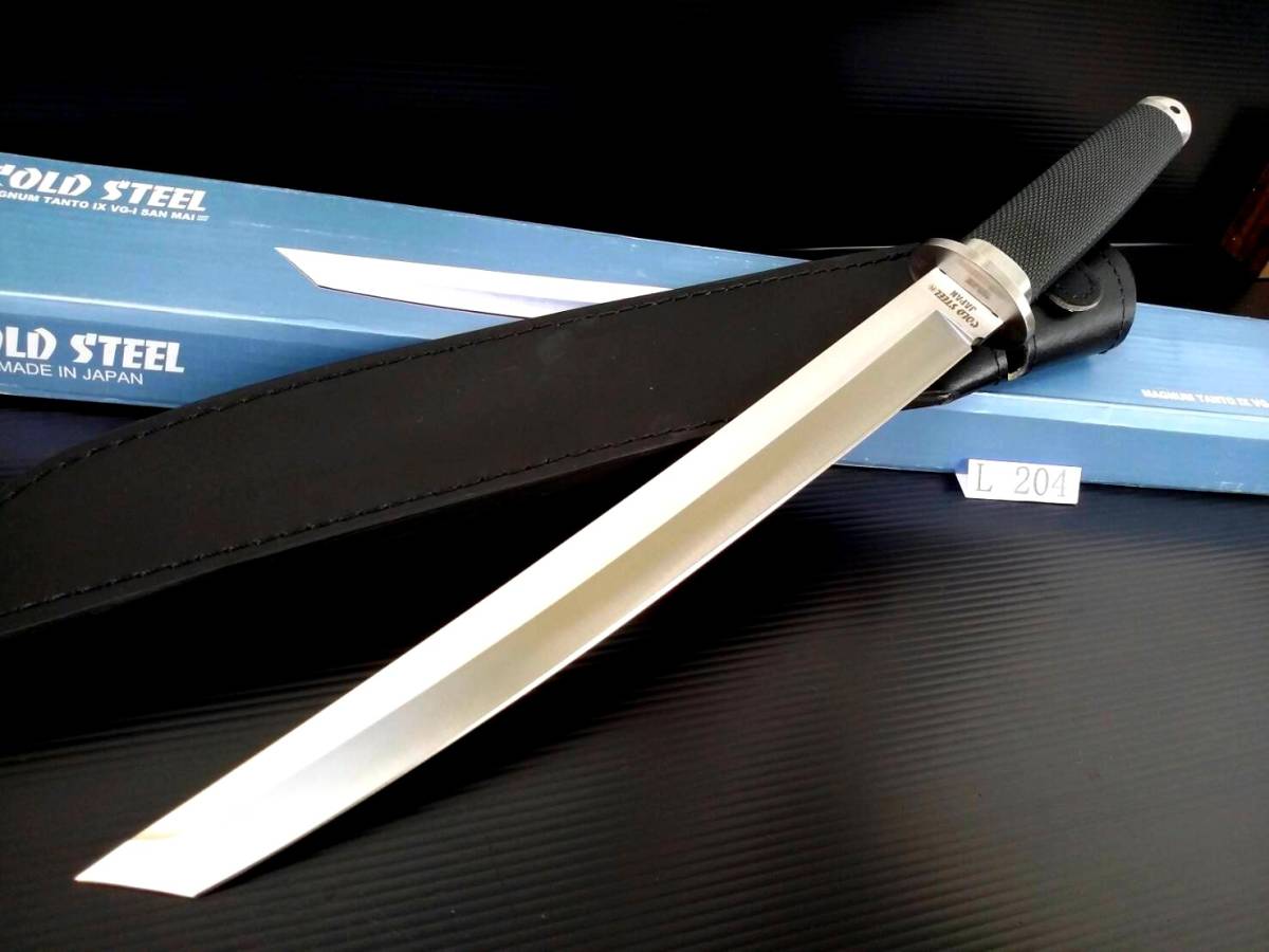 ◆COLD STEEL MAGNUM TANTO シースナイフ◆大型 L-204◆【数量限定】