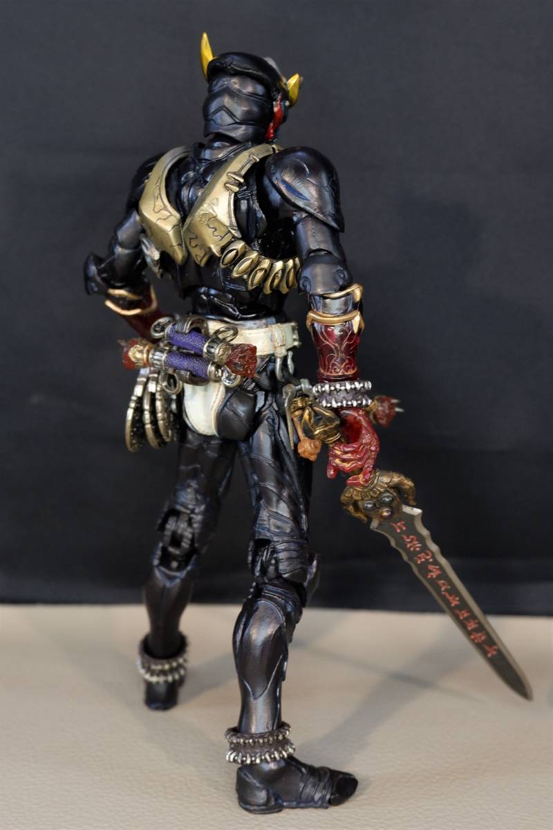 S.I.C カスタム 仮面ライダー独眼鬼　ドクガンキ　仮面ライダー響鬼 玩具レビュー S.I.C. 0 仮面ライダー響鬼編 - YouTube