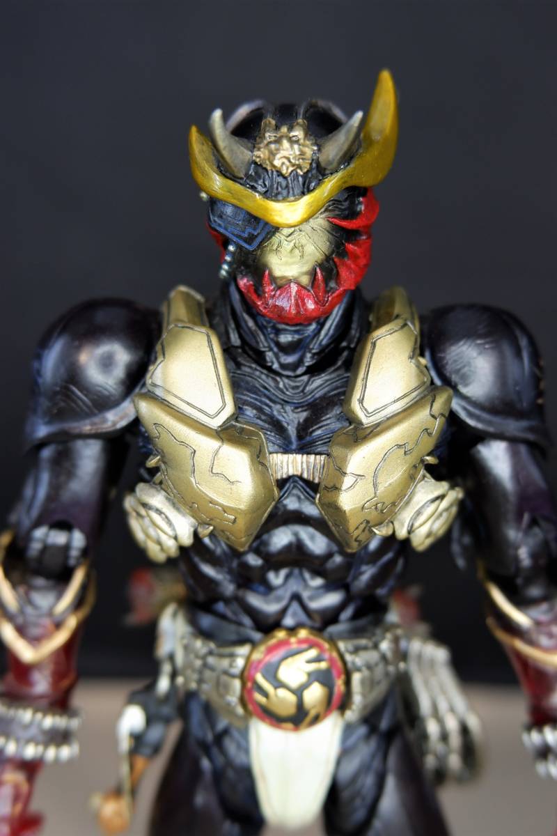 S.I.C カスタム 仮面ライダー独眼鬼　ドクガンキ　仮面ライダー響鬼 玩具レビュー S.I.C. 0 仮面ライダー響鬼編 - YouTube