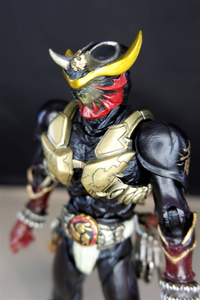 S.I.C カスタム 仮面ライダー独眼鬼　ドクガンキ　仮面ライダー響鬼 玩具レビュー S.I.C. 0 仮面ライダー響鬼編 - YouTube