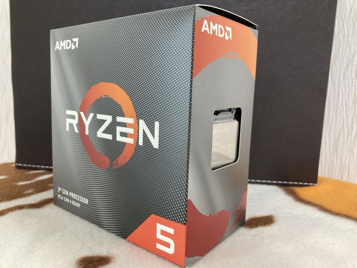 AMD Ryzen 5 3600 (未使用リテールクーラー付き) 【公式通販】