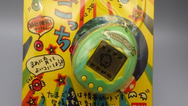 ○たまごっち 1996 1997 BANDAI バンダイ ブルー グリーン 初代 当時物