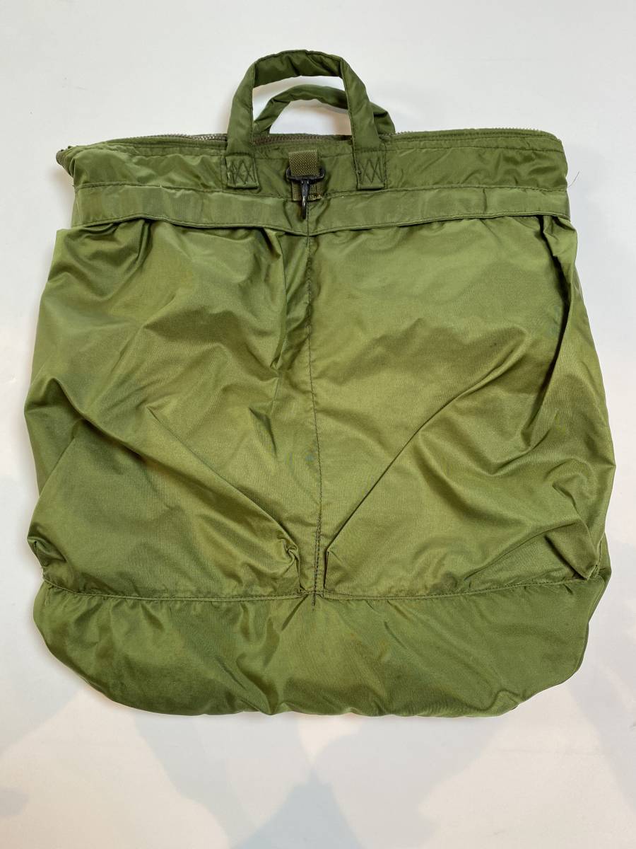 80s 米軍 ヘルメットバッグ 本物 80's U.S.A.F helmet bag アメリカ軍 ヘルメットバッグ | CROUT SAKAE