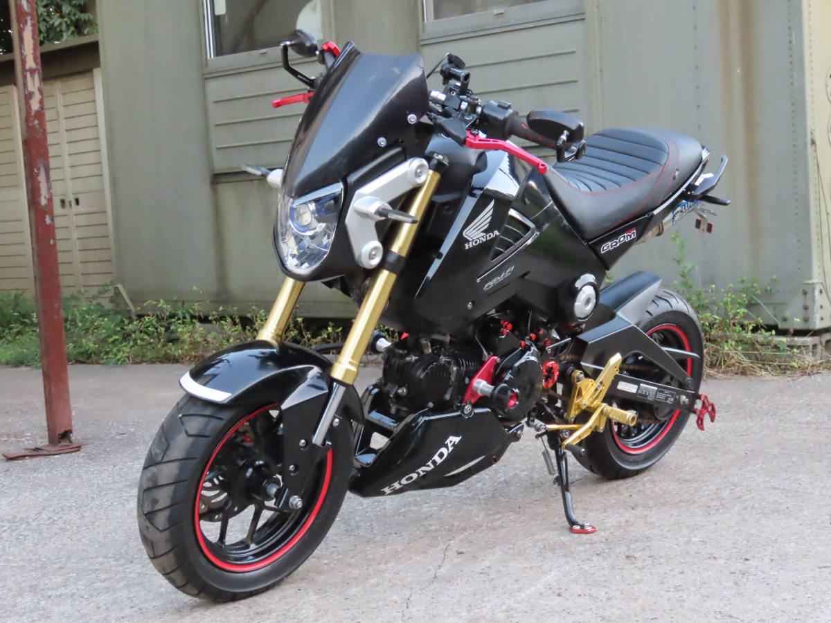グロム GROM 実働エンジン 白煙、異音無し JC61 ホンダ グロム GROM