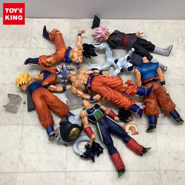 1円〜 訳あり ジャンク ドラゴンボール フィギュア 孫 悟空 孫 悟飯 超サイヤ人ロゼ ゴクウブラック フリーザ 他