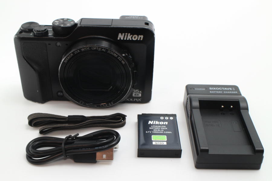 4232- ニコン Nikon デジタルカメラ COOLPIX A1000 ブラック 光学35倍