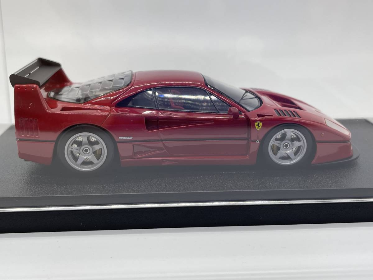 EM121A 1/43 FERRARI F40 GTE Street 1995 Red アイドロン EIDOLON 