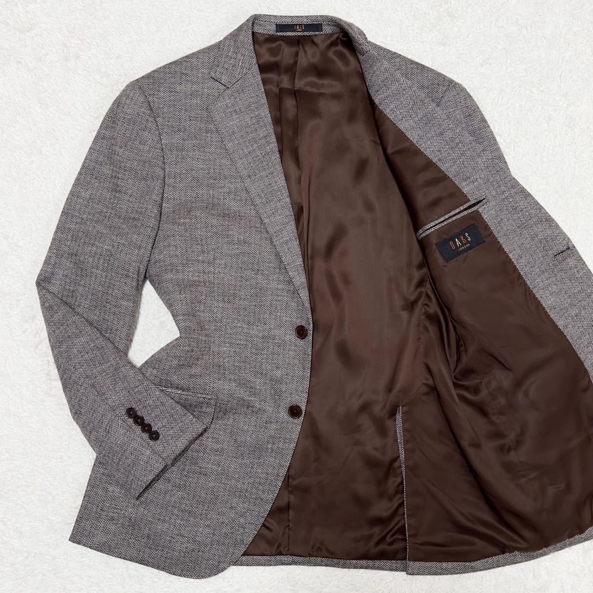 未使用級!ダックス【贅の極み】DAKS テーラードジャケット ブレザー 