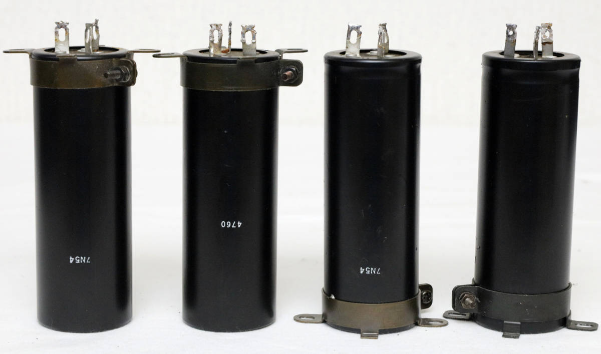 Rubycon Black Gate S 500V 100 - 100uF 中古良品② 500V Capacitor Rubycon Amp Tested Design