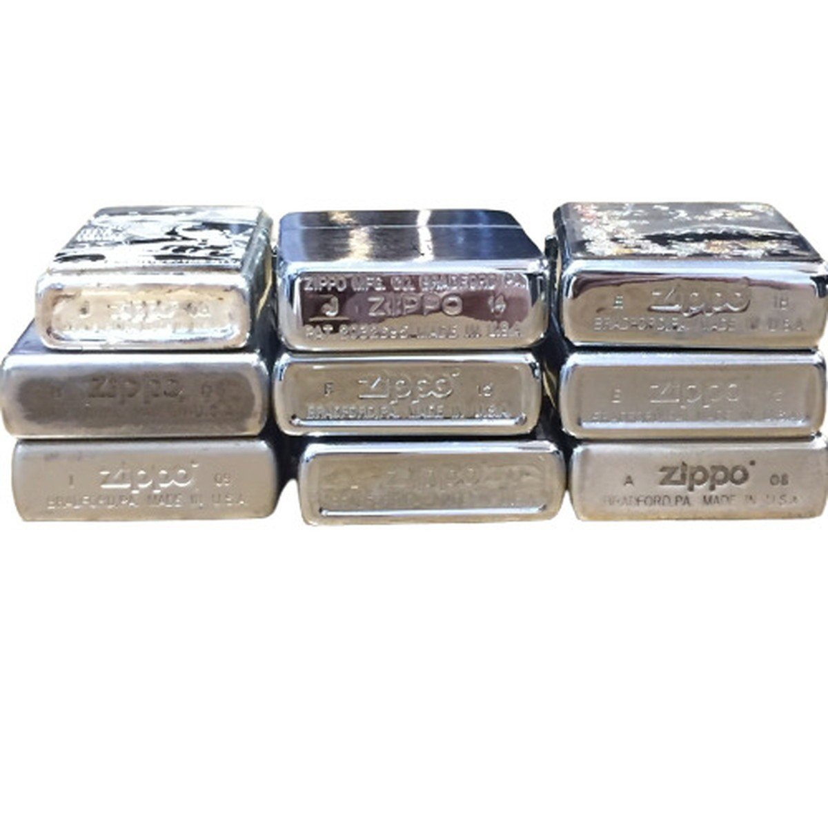ライター : ZIPPO ジッポー DESIGN STANDARD ZIPPO(ジッポー) 両面加工⁄ARMOR ZIPPOジッポー:16SD-DD 16-PLAT > 正規輸入品 ジッポ プラチナチタン ZYA 名入れ
