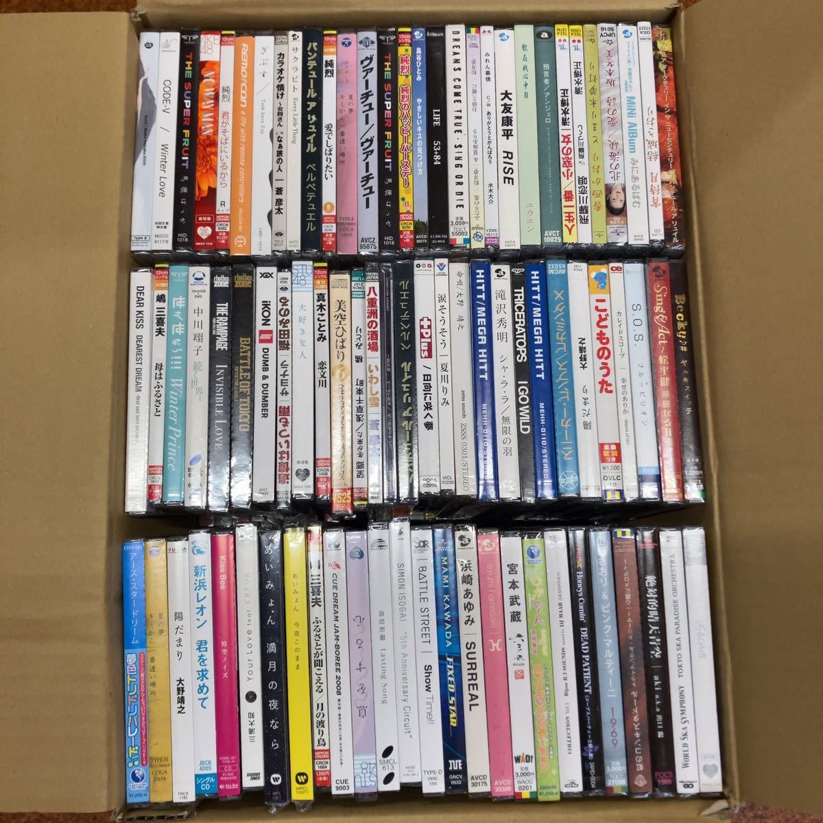 未開封CD 100サイズ まとめ売り 約160枚 邦楽 洋楽 演歌(CD)｜売買され 